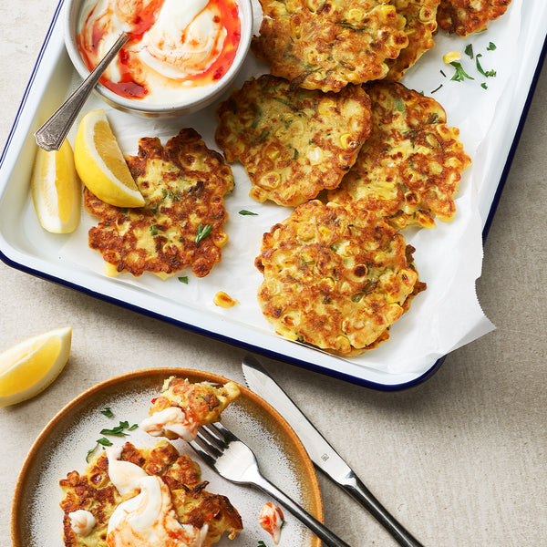 Easy Corn Fritters | EasiYo Yogurt - EasiYo Global