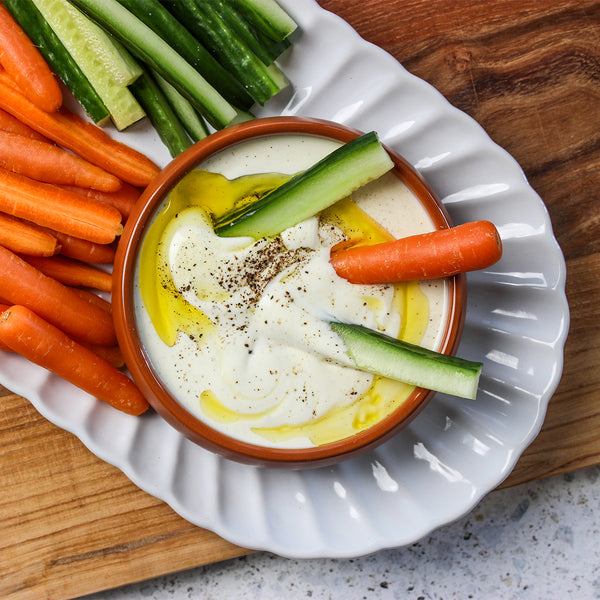 Lemon & Garlic Yogurt Dip Recipe EasiYo Yogurt EasiYo Global