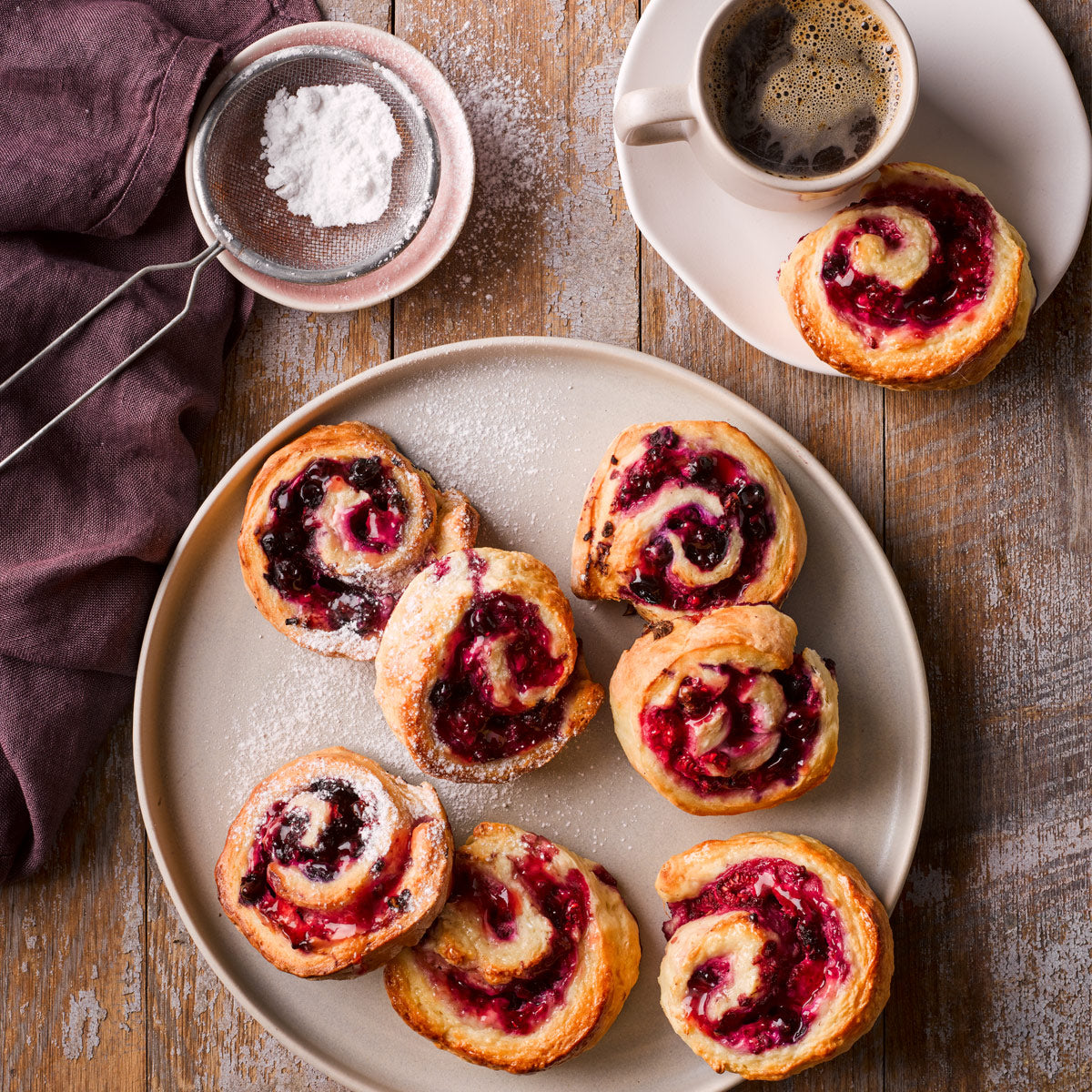 Berry Scrolls