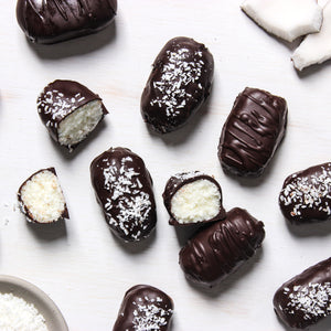 No Bake Choc Coconut Bars