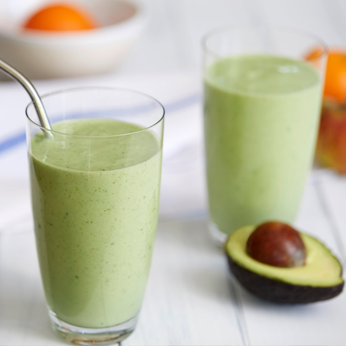 Summer Fruit, Banana and Avocado Smoothie